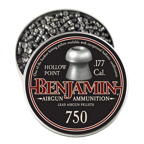 Benjamin .177 Hollow Point Pellets - 750 Count