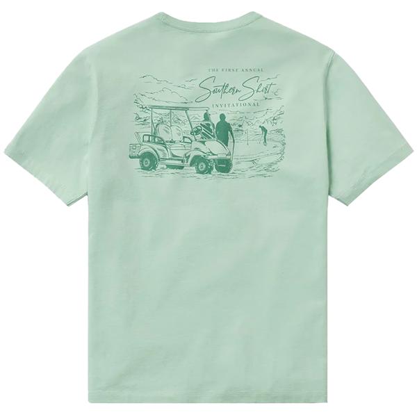 STAY THE COURSE S/S TEE 1653/DUSTYGREEN
