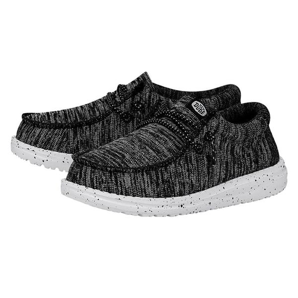 YOUTH WALLY SPORT KNIT BLACK/WHITE